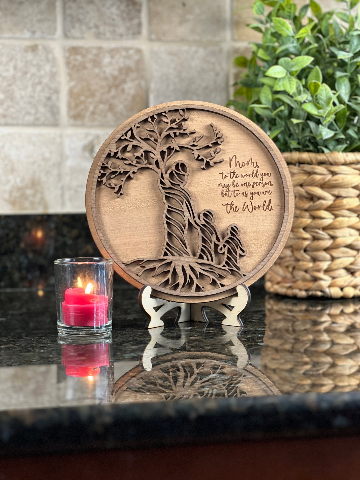 'Mom - You are the World' Family Tree