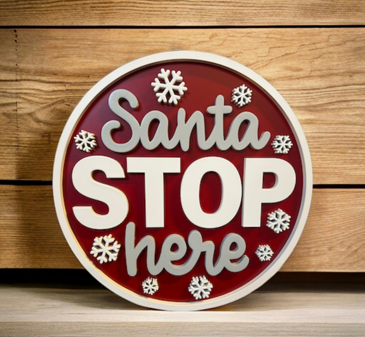 Santa Stop Here