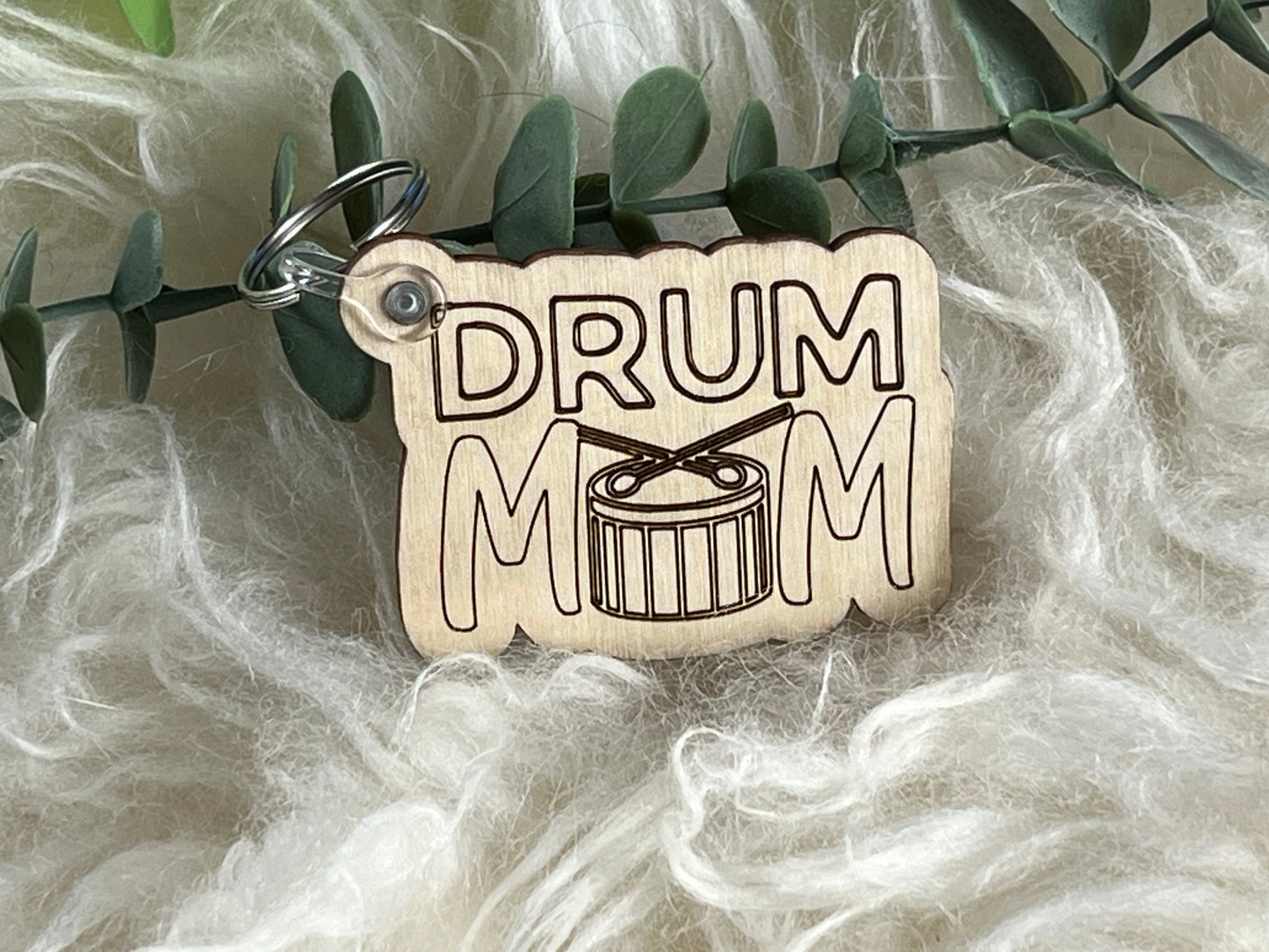 Sports Mom Keychain without Tassel