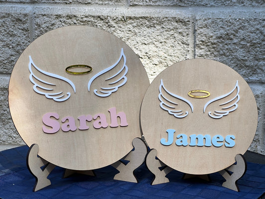Angel Memorial Signs