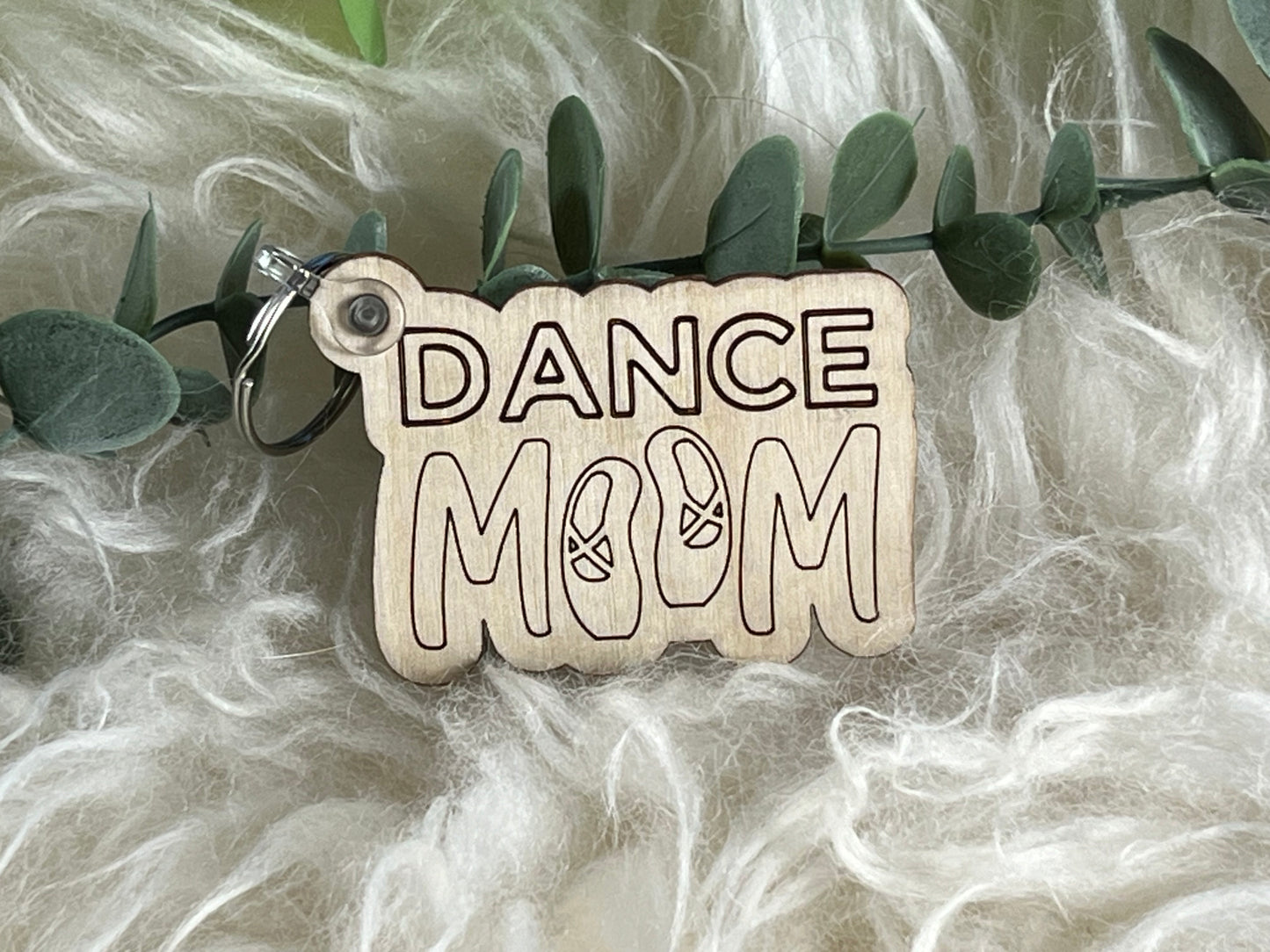 Sports Mom Keychain without Tassel