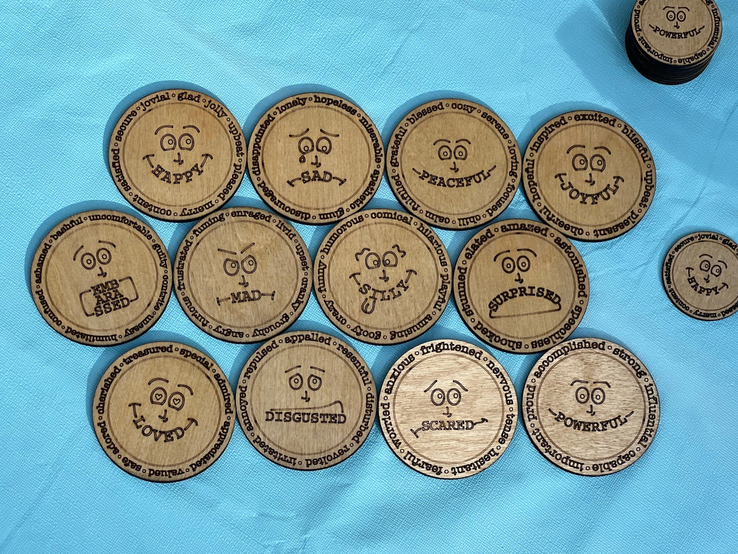 Emotion Wheels &/or Emotion Discs