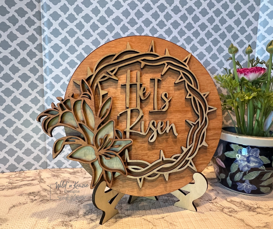 He Is Risen sign