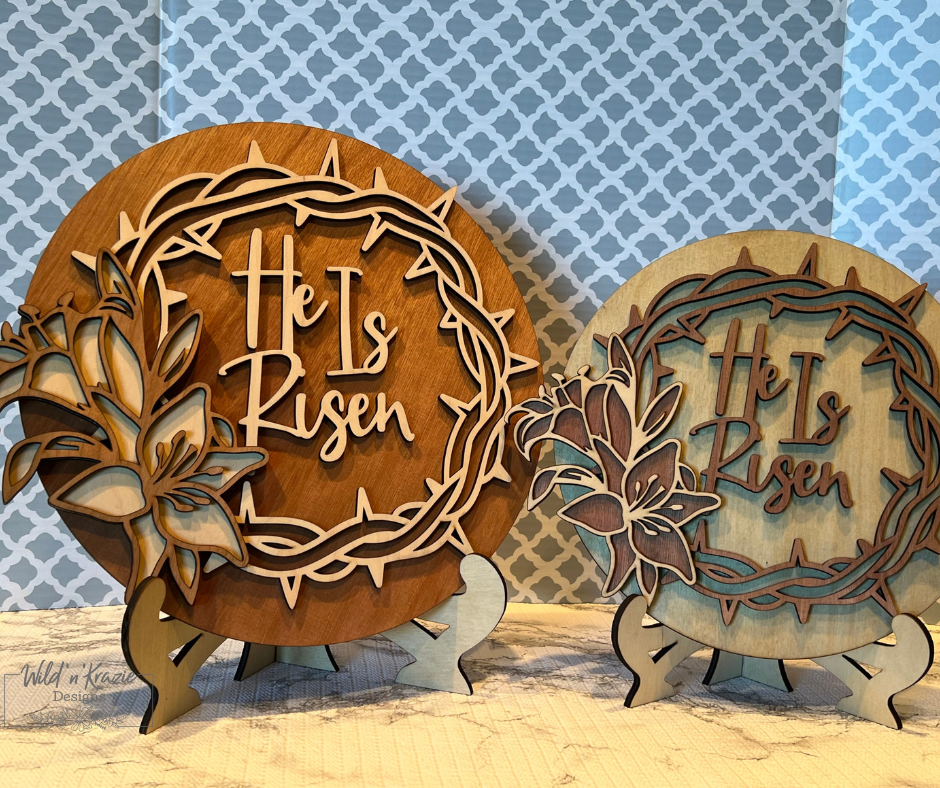 He Is Risen sign