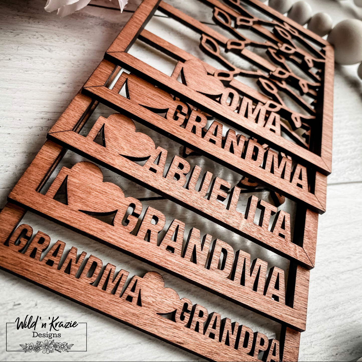 Dangling Heart Family Tree