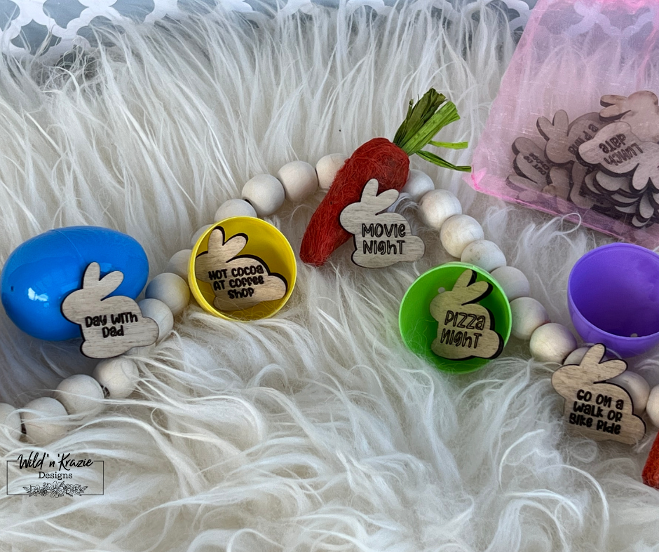 Easter Bunny Tokens (set of 16)