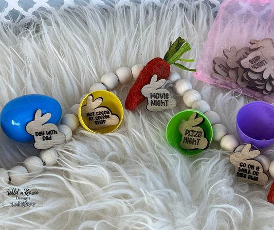 Easter Bunny Tokens (set of 16)