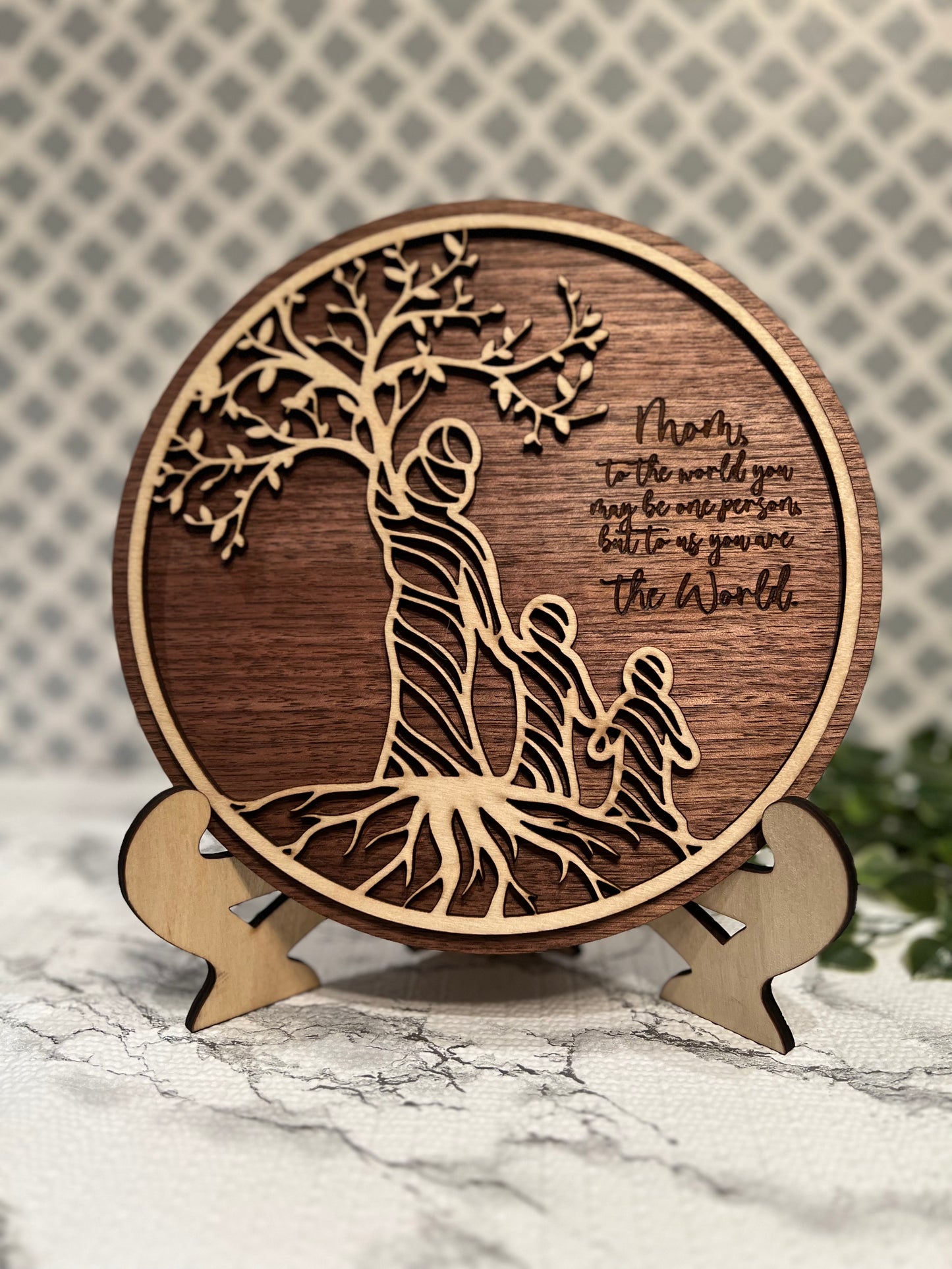 'Mom - You are the World' Family Tree
