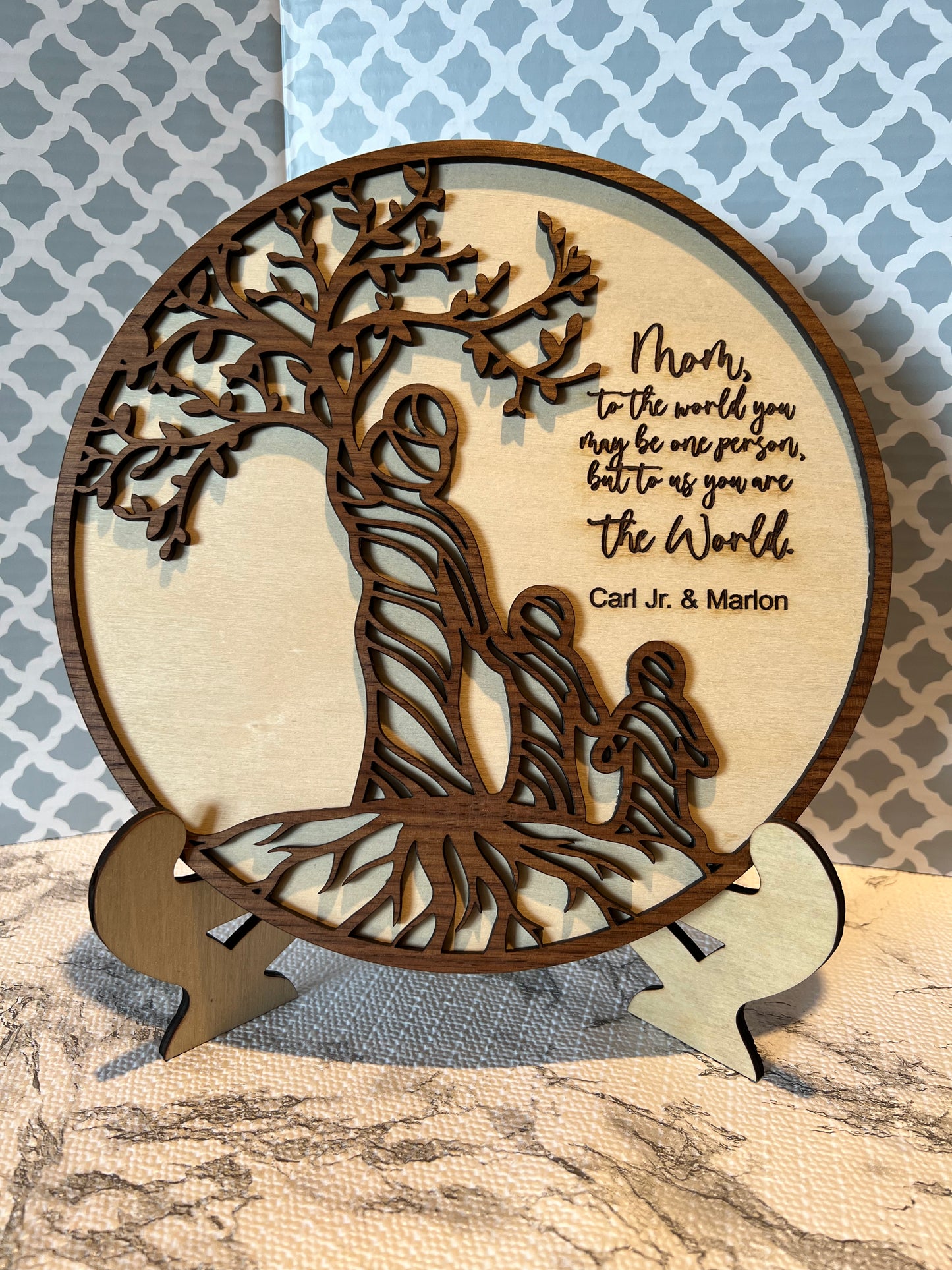 'Mom - You are the World' Family Tree