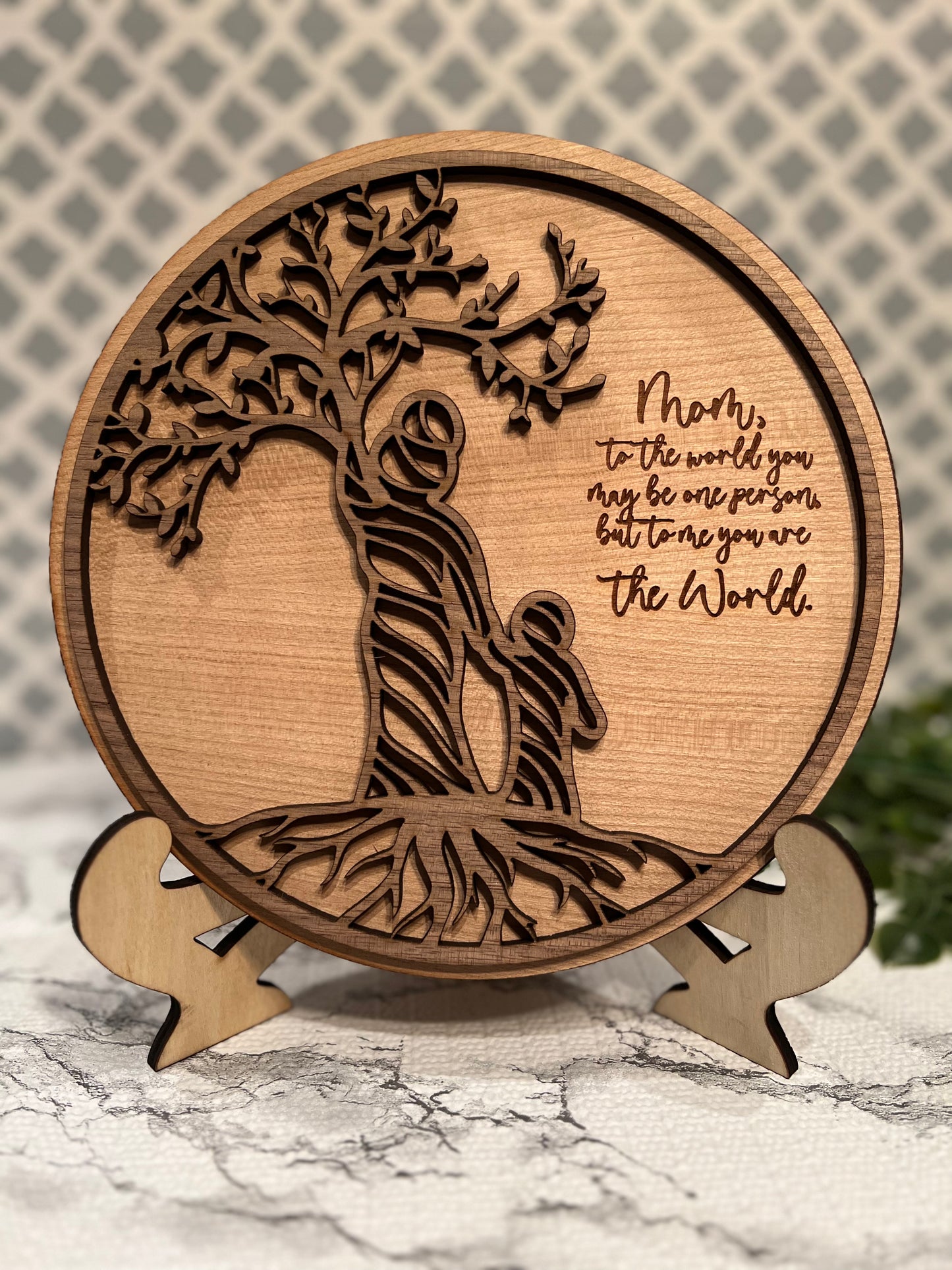 'Mom - You are the World' Family Tree