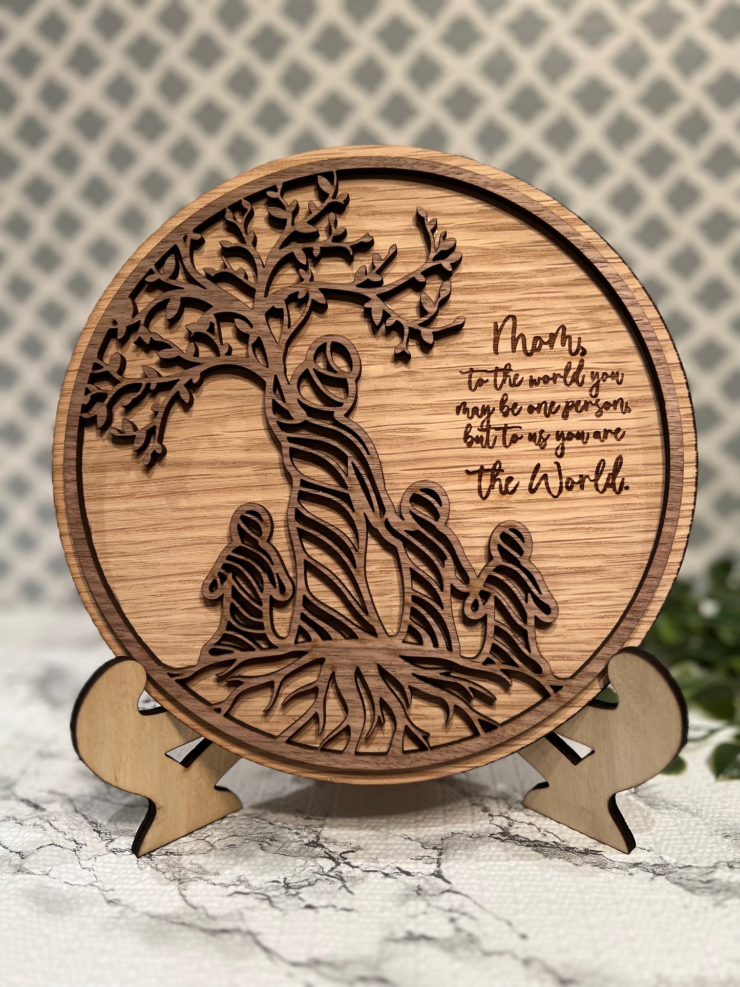 'Mom - You are the World' Family Tree
