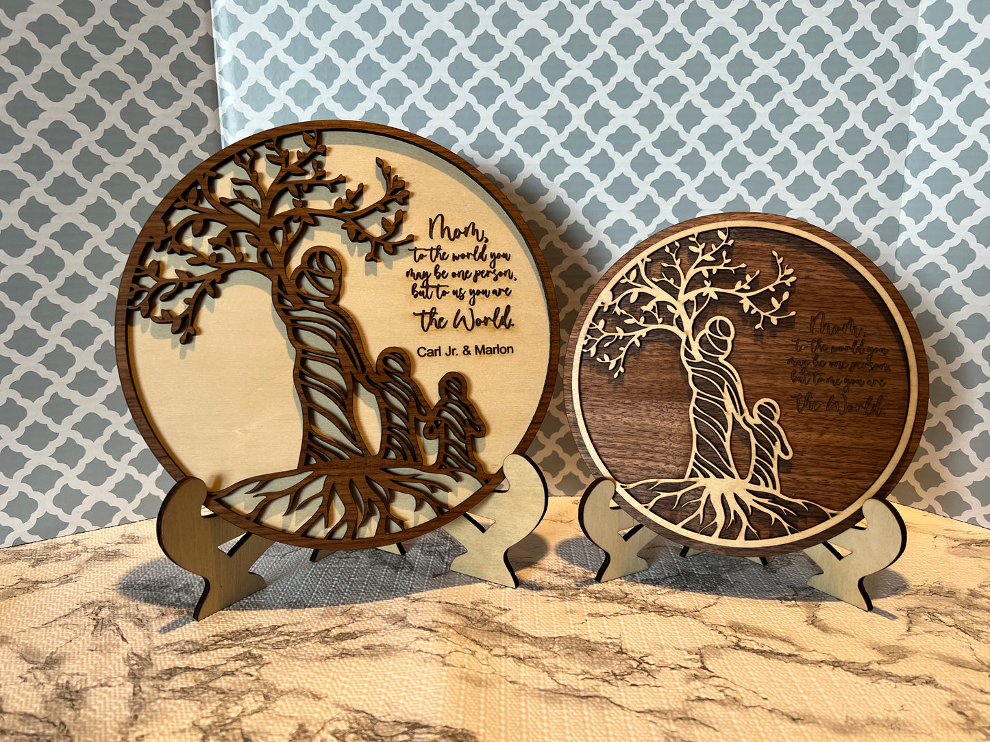 'Mom - You are the World' Family Tree