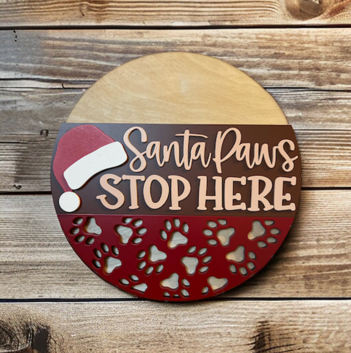Santa Paws Stop Here