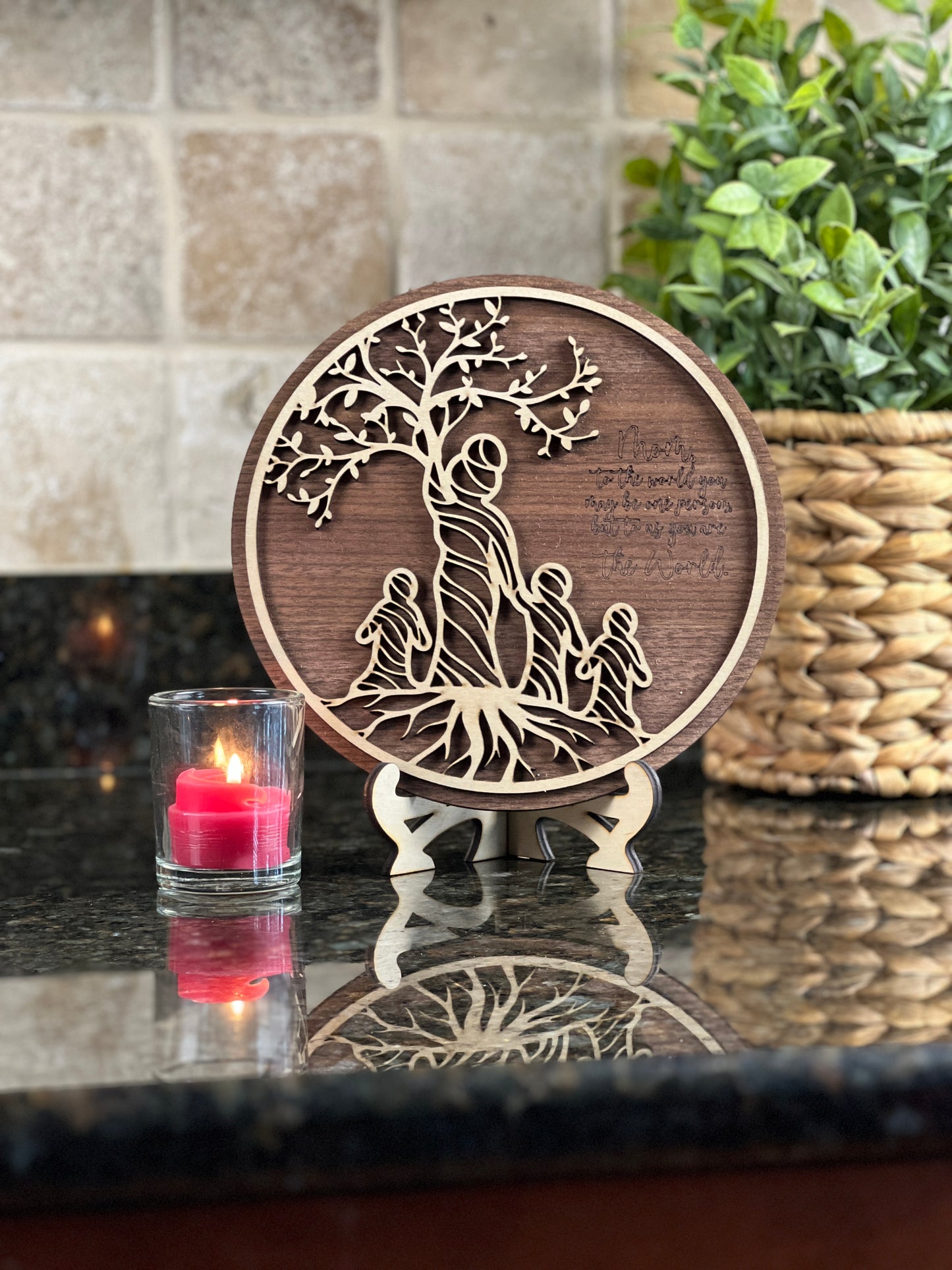 'Mom - You are the World' Family Tree