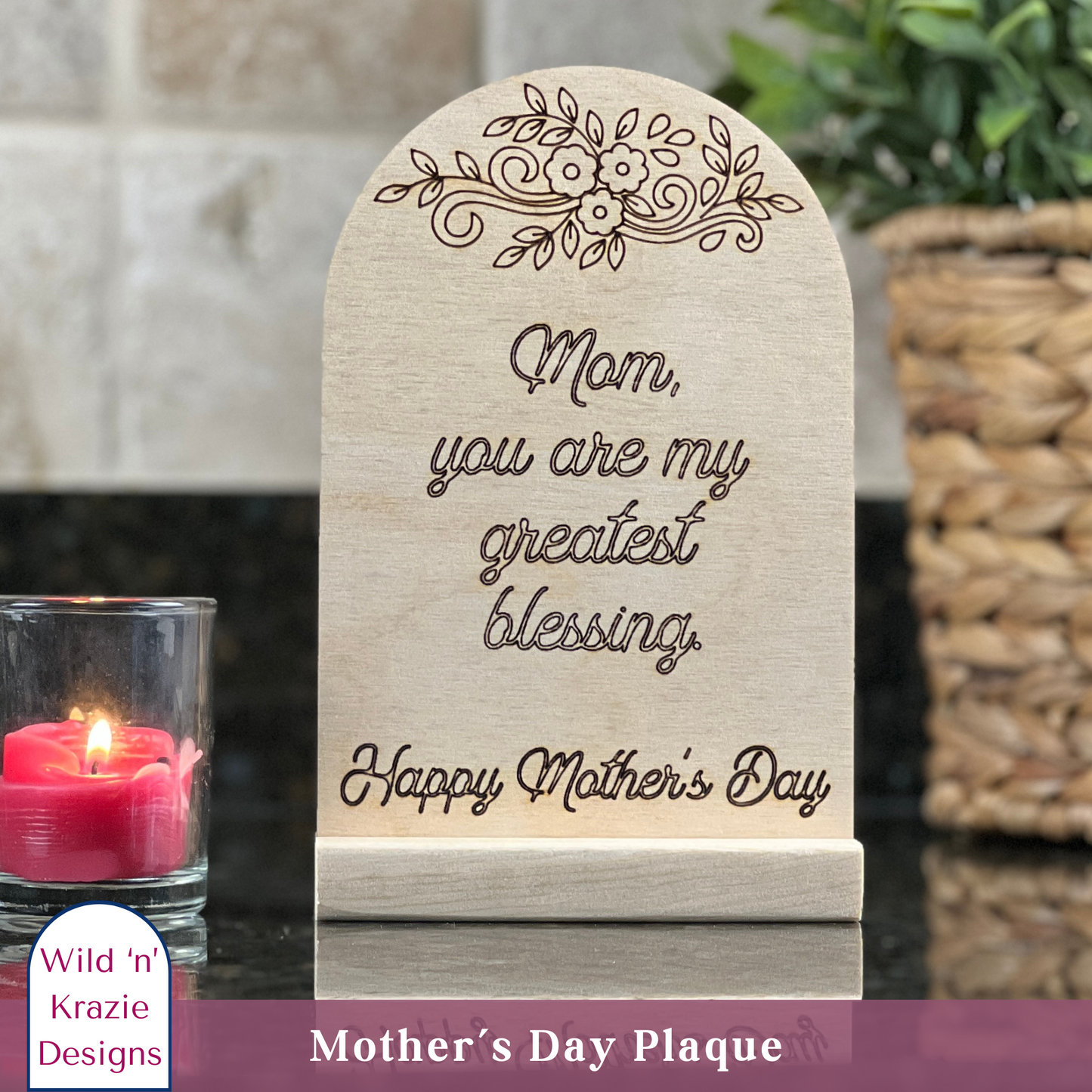 Mother's Day Plaques - Multiple Versions available