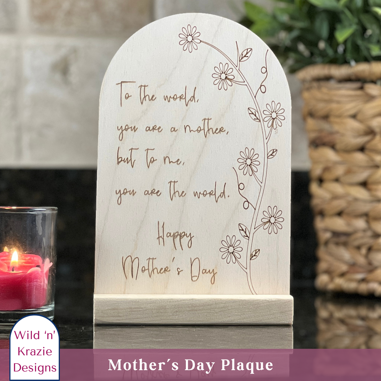 Mother's Day Plaques - Multiple Versions available