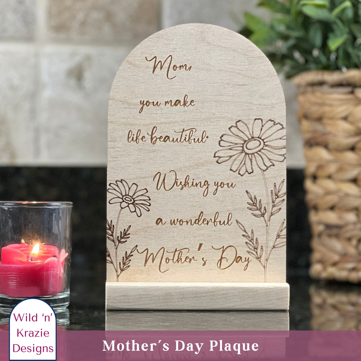 Mother's Day Plaques - Multiple Versions available
