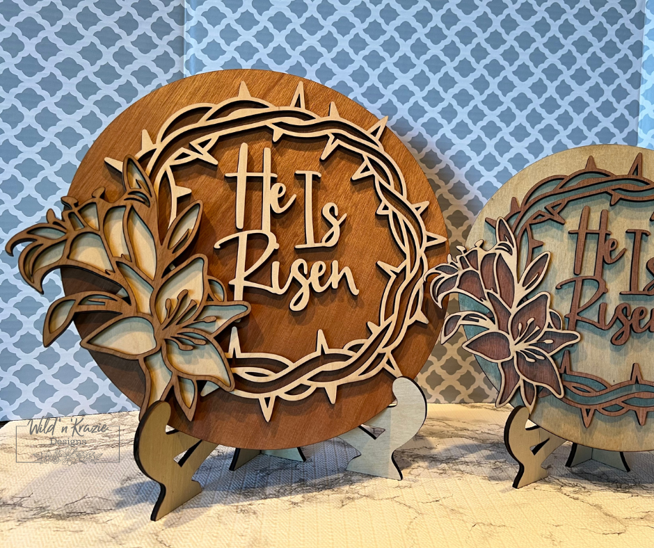 He Is Risen sign