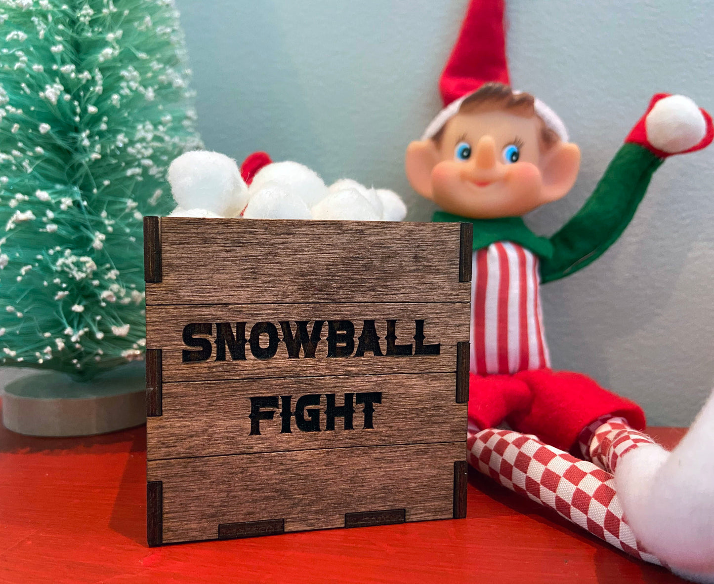 Christmas Elf Kit #1 - Props and Signs (Ready to Paint)