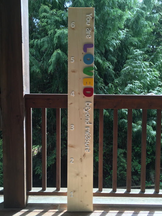 You are Loved beyond measure - Growth Chart